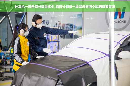 计算机一级各项分数是多少,请问计算机一级是所有四个科目都要考吗