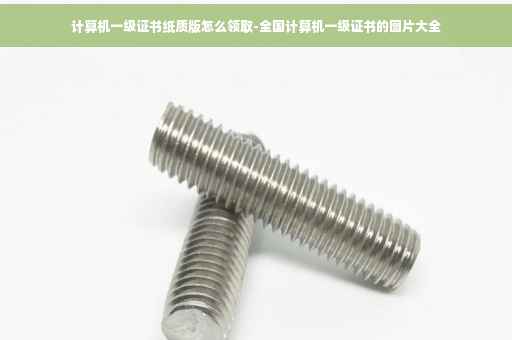 计算机一级证书纸质版怎么领取-全国计算机一级证书的图片大全
