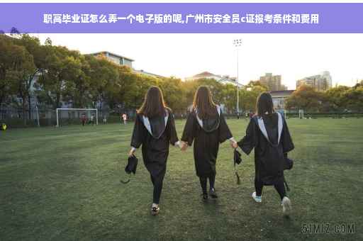 职高毕业证怎么弄一个电子版的呢,广州市安全员c证报考条件和费用