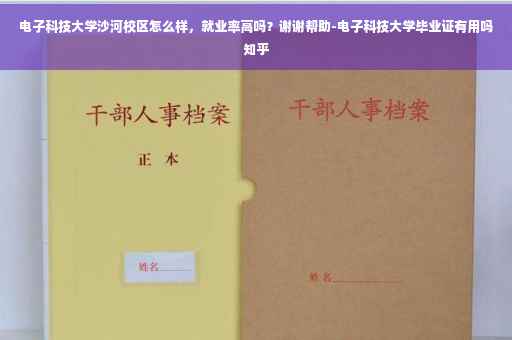 电子科技大学沙河校区怎么样，就业率高吗？谢谢帮助-电子科技大学毕业证有用吗知乎