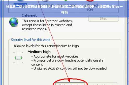 计算机二级c语言有证书吗知乎,计算机国家二级考试的证书中，c语言与office一样吗