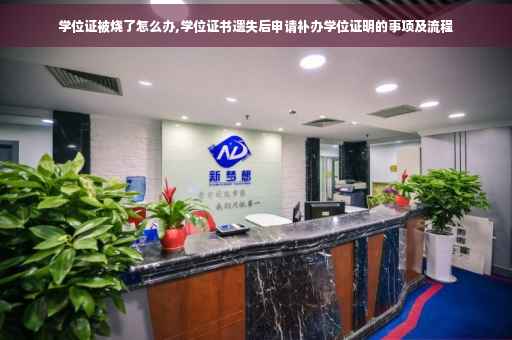 学位证被烧了怎么办,学位证书遗失后申请补办学位证明的事项及流程