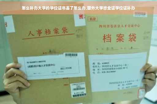 怎么补办大学的学位证书丢了怎么办,国外大学毕业证学位证补办