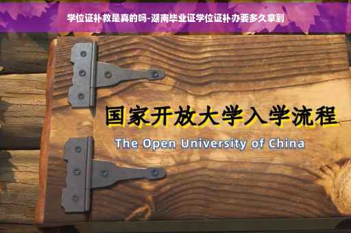 学位证补救是真的吗-湖南毕业证学位证补办要多久拿到