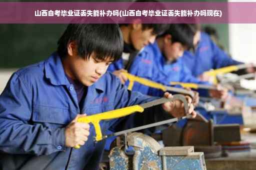 山西自考毕业证丢失能补办吗(山西自考毕业证丢失能补办吗现在)