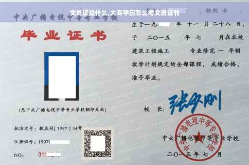 文员证是什么,大专学历怎么考文员证书