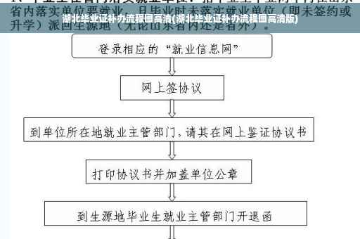 湖北毕业证补办流程图高清(湖北毕业证补办流程图高清版)