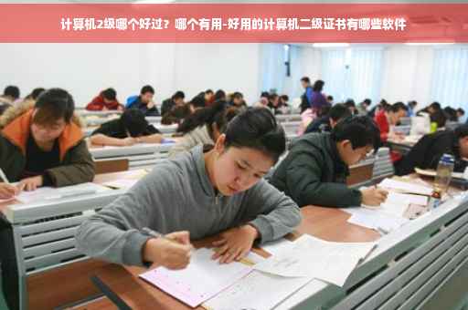 计算机2级哪个好过？哪个有用-好用的计算机二级证书有哪些软件