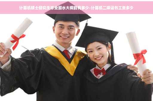 计算机硕士研究生毕业薪水大概能有多少-计算机二级证书工资多少