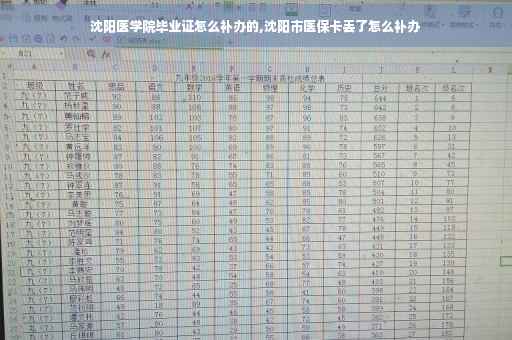 沈阳医学院毕业证怎么补办的,沈阳市医保卡丢了怎么补办