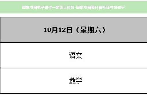 国家电网电子附件一定要上传吗-国家电网要计算机证书吗知乎