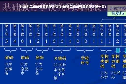 计算机二级证书资料多少钱(计算机二级证书资料多少钱一套)