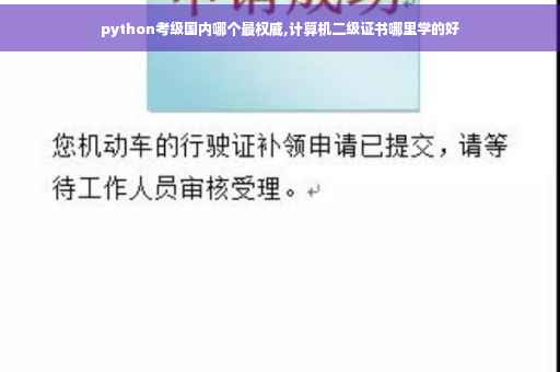 python考级国内哪个最权威,计算机二级证书哪里学的好