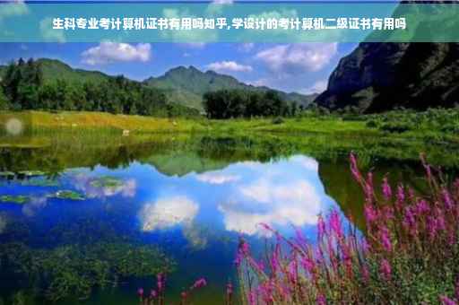 生科专业考计算机证书有用吗知乎,学设计的考计算机二级证书有用吗