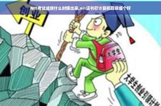 NIT考试成绩什么时候出来,nit证书和计算机四级哪个好