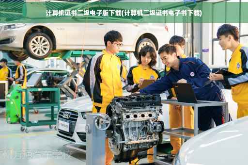 计算机证书二级电子版下载(计算机二级证书电子书下载)