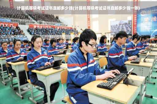 计算机等级考试证书直邮多少钱(计算机等级考试证书直邮多少钱一张)