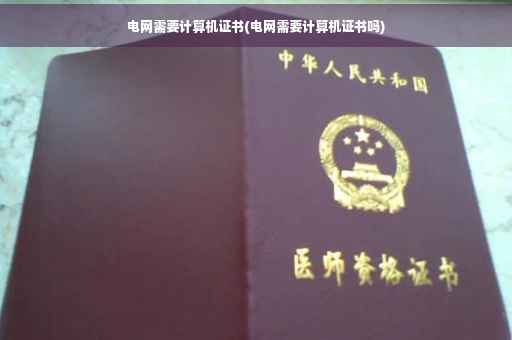 电网需要计算机证书(电网需要计算机证书吗)