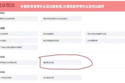 计算机专业考什么证比较有用,计算机软件考什么证书比较好