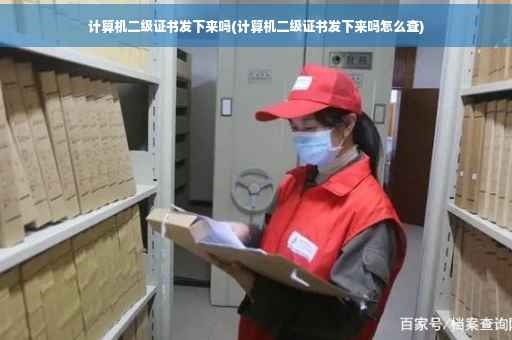 计算机二级证书发下来吗(计算机二级证书发下来吗怎么查)