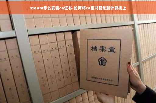 steam怎么安装ca证书-如何将ca证书复制到计算机上