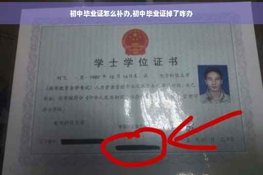 初中毕业证怎么补办,初中毕业证掉了咋办