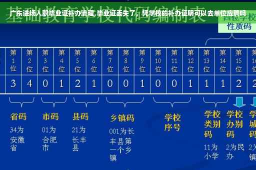 广东进场入职毕业证补办流程,毕业证丢失了，凭学校的补办证明可以去单位应聘吗
