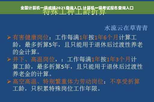 全国计算机一级成绩2021查询入口,计算机一级考试报名查询入口