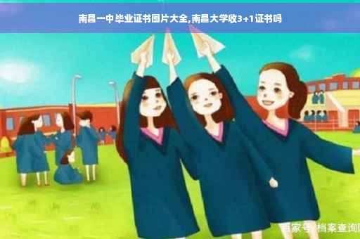 南昌一中毕业证书图片大全,南昌大学收3+1证书吗