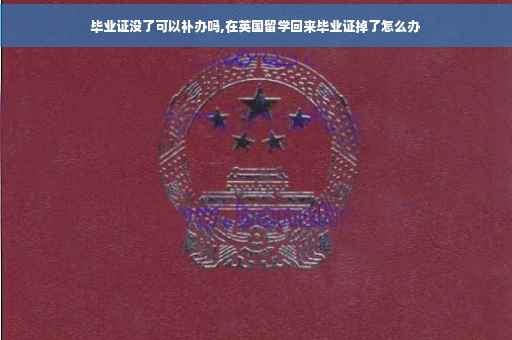 毕业证没了可以补办吗,在英国留学回来毕业证掉了怎么办