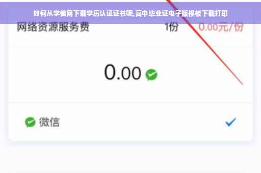 如何从学信网下载学历认证证书呢,高中毕业证电子版模板下载打印