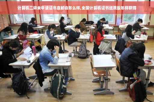 计算机二级未申请证书直邮会怎么样,全国计算机证书纸质版怎样获得