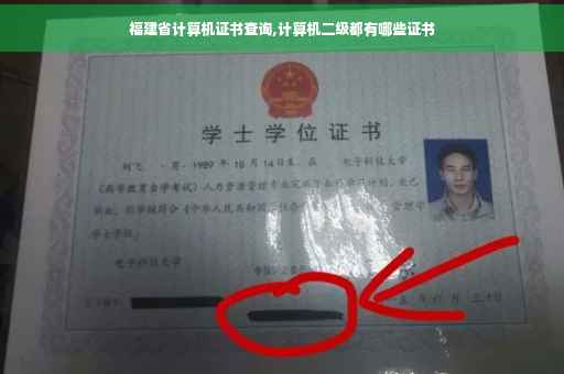 福建省计算机证书查询,计算机二级都有哪些证书