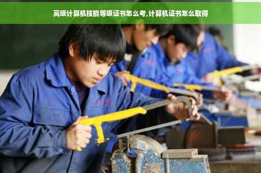 高级计算机技能等级证书怎么考,计算机证书怎么取得