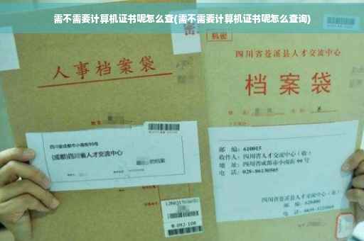 需不需要计算机证书呢怎么查(需不需要计算机证书呢怎么查询) 需不需要计算机证书呢怎么查(需不需要计算机证书呢怎么查询)