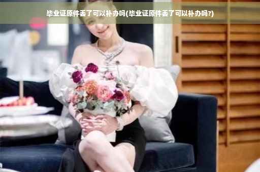 毕业证原件丢了可以补办吗(毕业证原件丢了可以补办吗?)