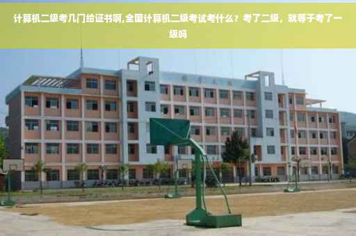 计算机二级考几门给证书啊,全国计算机二级考试考什么？考了二级，就等于考了一级吗