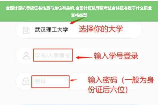 全国计算机等级证书性质与单位有关吗,全国计算机等级考试合格证书属于什么职业资格类型