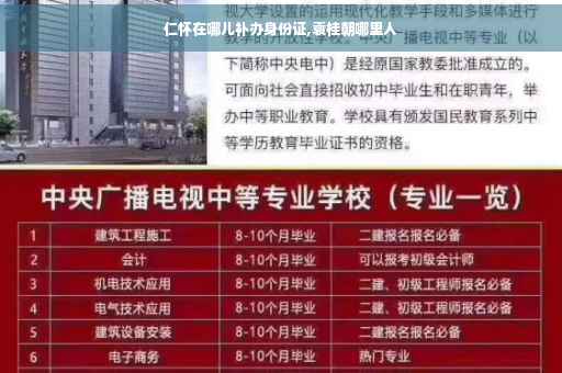 仁怀在哪儿补办身份证,袁桂朝哪里人