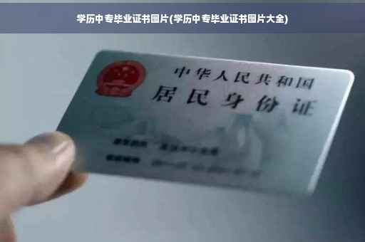 学历中专毕业证书图片(学历中专毕业证书图片大全)