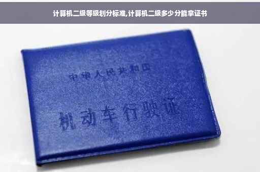计算机二级等级划分标准,计算机二级多少分能拿证书