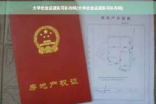 大学毕业证遗失可补办吗(大学毕业证遗失可补办吗)