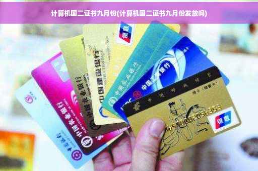 计算机国二证书九月份(计算机国二证书九月份发放吗)