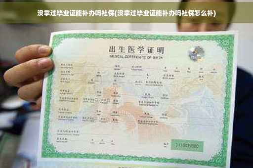 没拿过毕业证能补办吗社保(没拿过毕业证能补办吗社保怎么补)