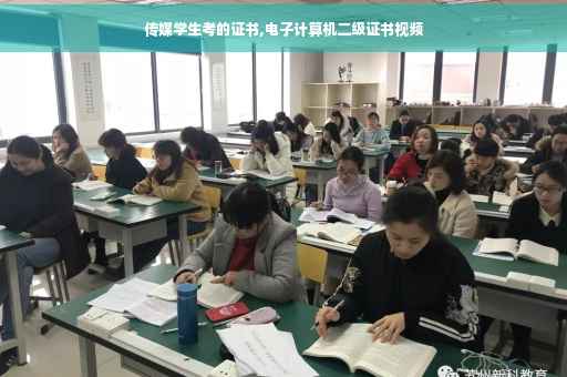 传媒学生考的证书,电子计算机二级证书视频
