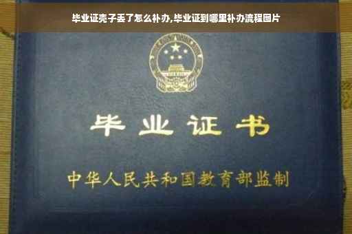 毕业证壳子丢了怎么补办,毕业证到哪里补办流程图片