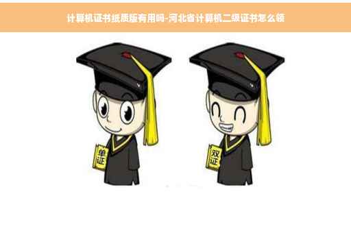 计算机证书纸质版有用吗-河北省计算机二级证书怎么领