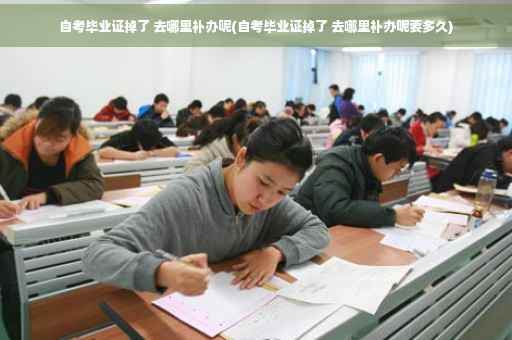 自考毕业证掉了 去哪里补办呢(自考毕业证掉了 去哪里补办呢要多久)