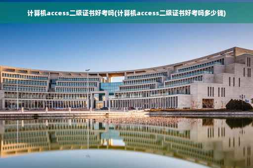 计算机access二级证书好考吗(计算机access二级证书好考吗多少钱)