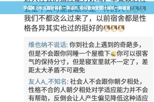 学信网上怎么查计算机一级证书,如何查询全国计算机一级成绩